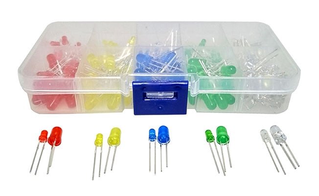 Led Color Pack 3mm/5mm LED Mix colour set in a box – SMARTBITBN